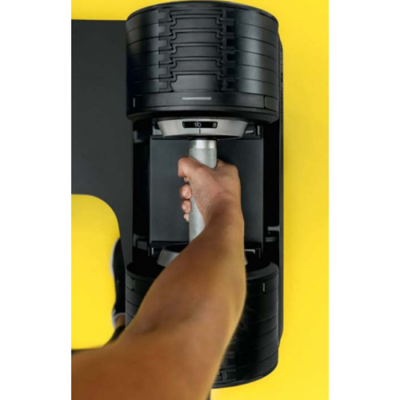 Регульовані гантелі 2-24 кг Technogym Connected Dumbbells з підставкою