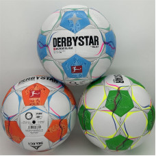 М'яч футбольний Derbystar термоклеєний FB-50332 №5 Синій