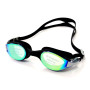 Очки для плавания LEACCO хамелеон, черный-серый MC-1970-GREY