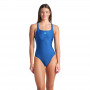 Купальник для плавання суцільний Arena SOLID SWIMSUIT CONTROL PRO BAC Жіночий синій 005910-850 (Оригінал)    38