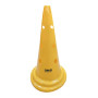 Конус-фішка для тренувань з отворами для SNS 50см Жовтий