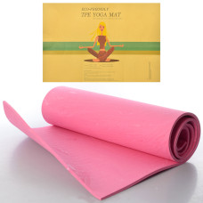 Килимок для фітнесу та йоги PER 8мм Gemini GPER-8P