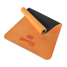 Килимок для фітнесу та йоги TPE+TC 6мм Gemini Pro GE-6ORB