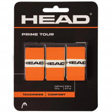 Намотки для тенісної ракетки Head Prime Tour 3 шт. помаранчеві 285-621-OR (Оригінал)