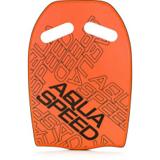 Дошка для плавання Aqua Speed WAVE KICKBOARD 3980 Помаранчевий Уні 43x28x3, 6cм 539-75