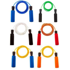 Скакалка швидкісна кросфіт зі сталевим тросом GI-7102 Синій