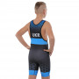 Трико для боротьби дитяче UKRAINE зріст 128-162см JY-6605-1   7XS