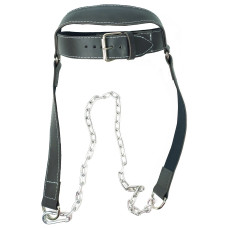 Упряжь для тренировки мышц шеи кожанный GU-3907