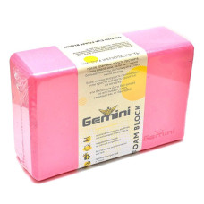Блок для йоги Gemini 180грамм GВ001-PINK розовый