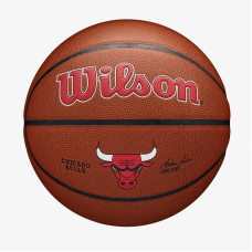 Мяч баскетбольный Wilson NBA Team Alliance Chicago Bulls size7 WTB3100CHI (Оригинал)