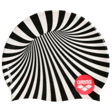 Шапка для плавання Arena PRINT 2 шалена ілюзія OSFM 1E368-257 (Оригінал)