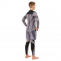 Костюм компресійний дитячий рашгард лонгслів штани та шорти VNM сірий 9533B-9633B-V5024   XS
