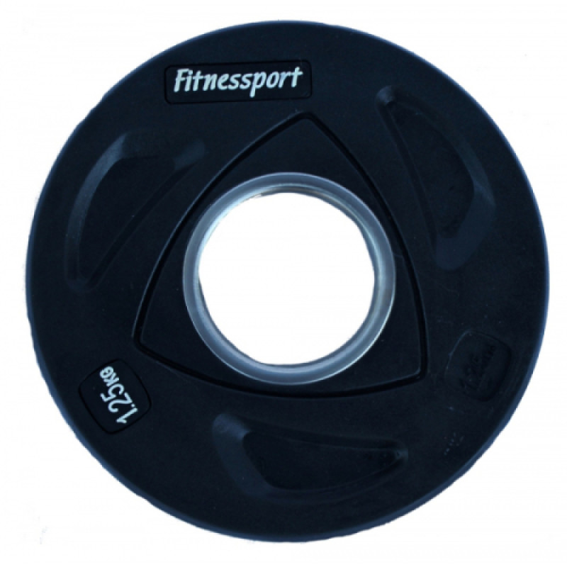 Диск олімпійський гумовий кольоровий Generation Fitness RCP20-1,25 кг