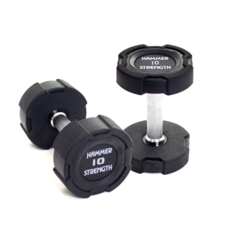 Гантель Hammer Strength 10 кг уретанова FF10TPU