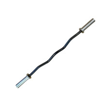 Гриф олімпійський W-подібний Generation Fitness FF52E1B із замками 120 см