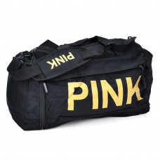 Спортивна сумка PINK FG-240502011A 50×23×20 см Чорний