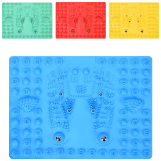 Килимок ортопедичний масажний з магнітними YG-4785 Зелений