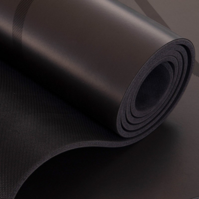 Мат для йоги Generation Fitness 183х61х0,6 чорний