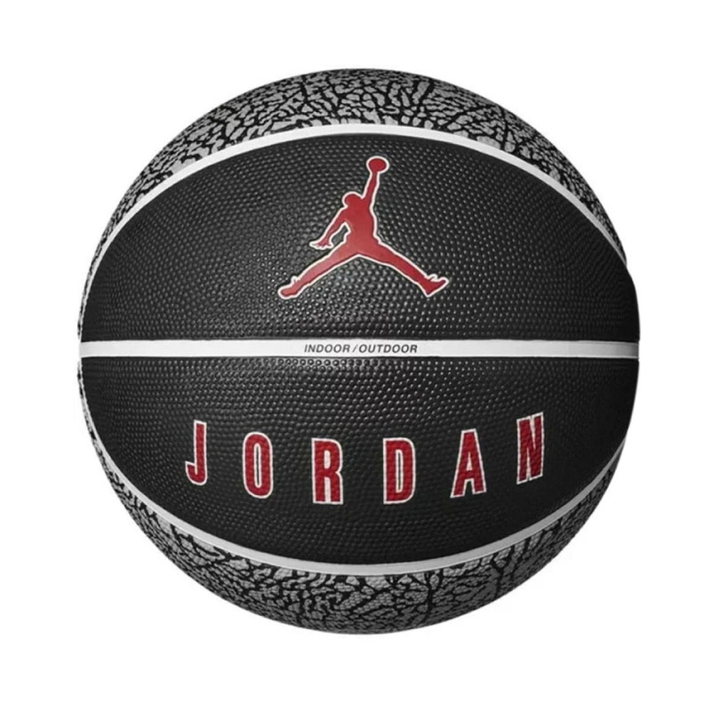 Мяч баскетбольный Nike Jordan Playground 8P black/wolf grey/gym red size 5  J.100.8255.055.05 (Оригинал)