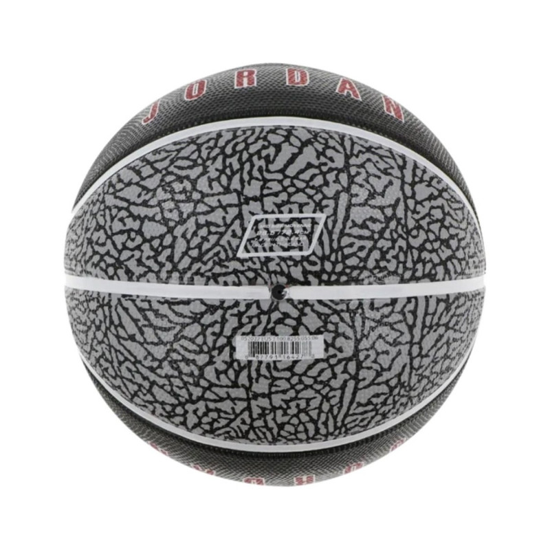 Мяч баскетбольный Nike Jordan Playground 8P black/wolf grey/gym red size 5  J.100.8255.055.05 (Оригинал)