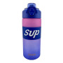 Пляшка для води 650мол SUP 2074-A-2404 Чорний-поманранчевий