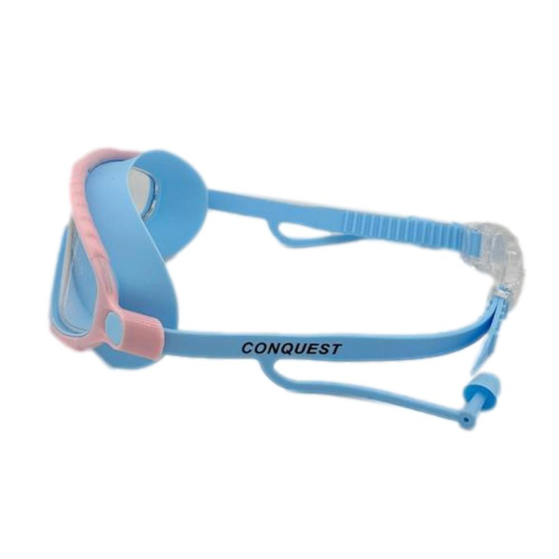 Очки для плавания Conquest детский голубой-розовый BL-2102-BLP