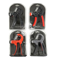 Еспандер кистьовий Ножиці пружинний регульований 5-60кг Gemini GI-4122 Чорний