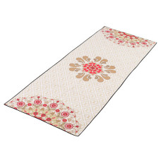 Килимок йога-рушника Suede Silicon з чохол SS173-4-1