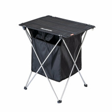 Стіл розкладний  з коробкою для зберігання Naturehike NH19JJ084, 1680D Oxford / алюміній, чорний