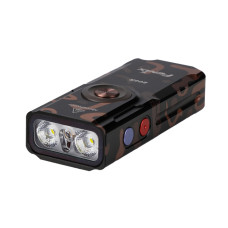 Ліхтар наключний Fenix E06R, чорно-коричневий | Лімітована серія