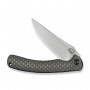 Ніж складаний туристичний Weknife Dracarys, (9.1 см) Böhler M390 / титан 6AL4V сірий