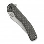 Ніж складаний туристичний Weknife Dracarys, (9.1 см) Böhler M390 / титан 6AL4V сірий