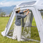 Намет восьмимісний надувний Naturehike Gen Air FL CNK2550WS046, світло-сірий