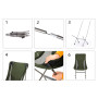Стілець складаний Naturehike YL06 NH18Y060-Z, зелений
