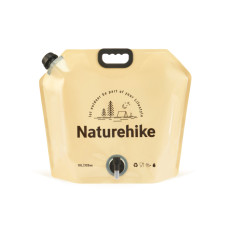 Складаний контейнер для води з поліетилену Naturehike CNK2450CF027, 10 л, жовтий