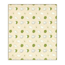 Килимок для пікніка водостійкий Naturehike CNK2350WS010, 210x240 см, бежевий з принтом