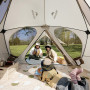 Намет тримісний Naturehike Kabi Quick-Set CNK2650WS020, коричневий