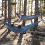 Гамак надлегкий Naturehike одинарний NH21DC011, біло-зелений