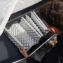 Килимок туристичний складаний одномісний Naturehike CNK2650WS027, 185 х 56 х 2.6 см золотистий