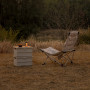 Складаний контейнер для зберігання з ручками Naturehike Lingyue R CNK2550XB017, 25 л, світло-бежево-сірий