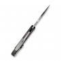 Ніж складаний туристичний Weknife Arrakis (8.8 см) Vanax / Titanium сіро-блакитний