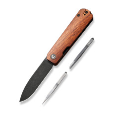 Ніж складаний Civivi Sendy Guibourtia Wood C21004A-2