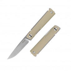 Ніж складаний кишеньковий Ruike D712-T, (7.7 см) 8Cr13MoV / G10 білий