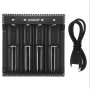 Універсальний  зарядний пристрій LiitoKala Lii-L4 на 4 канали