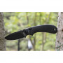 Ніж складаний кишеньковий Ruike P736-AB, (7.5 см) 14C28N / алюміній, чорний