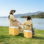 Туристичний холодильник Naturehike Whales PU CNK2450CF012, 14 л, світло-коричневий