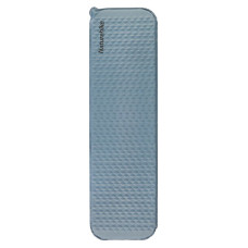 Матрац туристичний надувний одномісний  Naturehike CNK2300DZ013, 185x55x3.5 см, блакитний, прямокутний