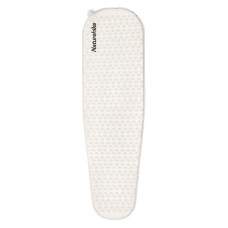 Матрац туристичний надувний одномісний  Naturehike CNK2300DZ013, 185x55x3.5 см, світло-сірий, овальний