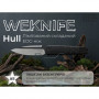 Ніж складаний туристичний Weknife Hull (9.9 см) Bohler M390 / Titanium чорний