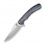 Ніж складаний туристичний Weknife Dracarys, (9.1 см) Böhler M390 / титан 6AL4V полум’яний